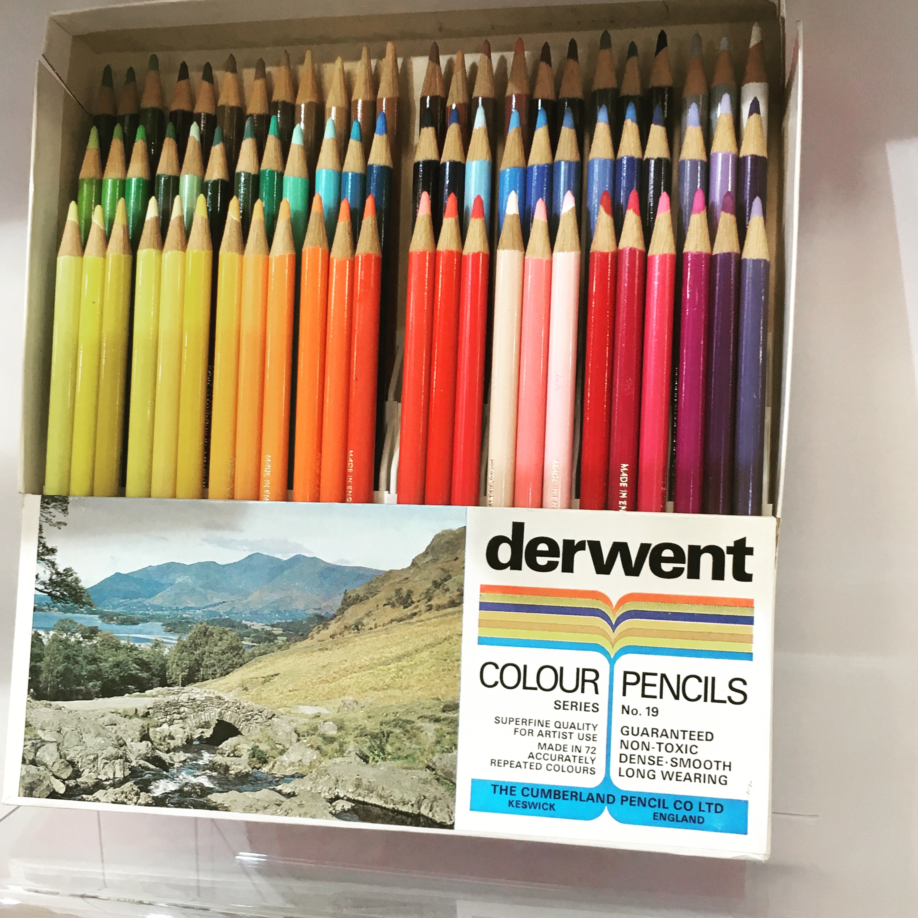 Derwent Pencils nostalgia at our fingertips Caroline Gladstone