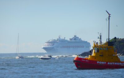 P&O’s Pacific Explorer grabs the headlines!